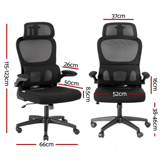 Ergonomic Office Chair Mesh Chairs Black