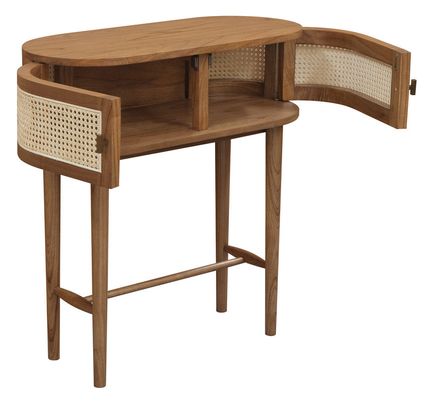 2 Door Console Table (Almond)
