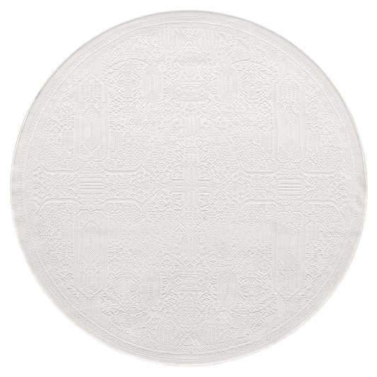 Grande Jacquard Rug - Ivory - 120x170