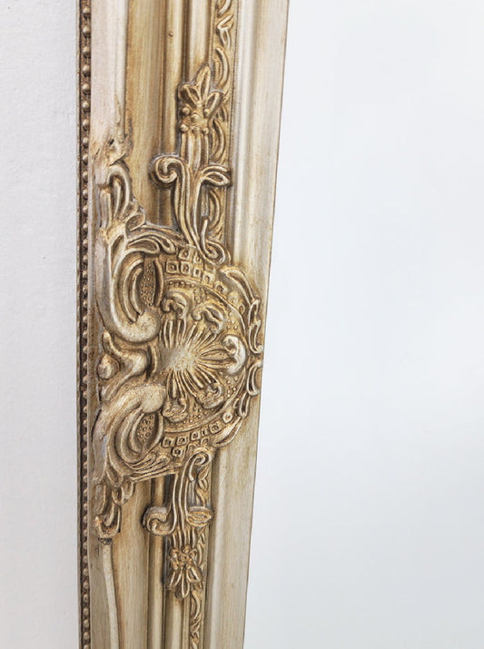French Provincial Ornate Mirror - Champagne - Medium 70cm x 170cm