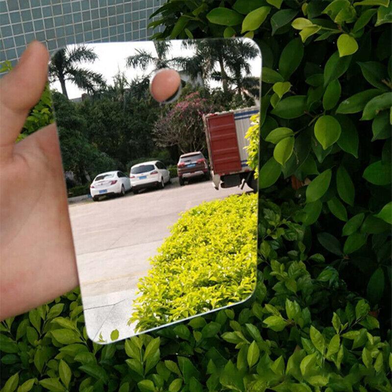 Fogless Polycarbonate Shower Mirror 172×132mm Anti-Fog Shaving Mirror