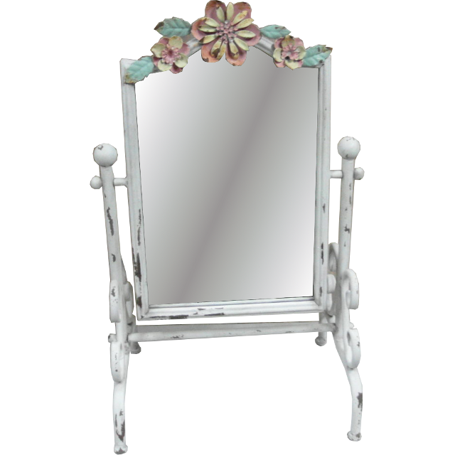 Small Cheval Mirror Free Standing 49cm