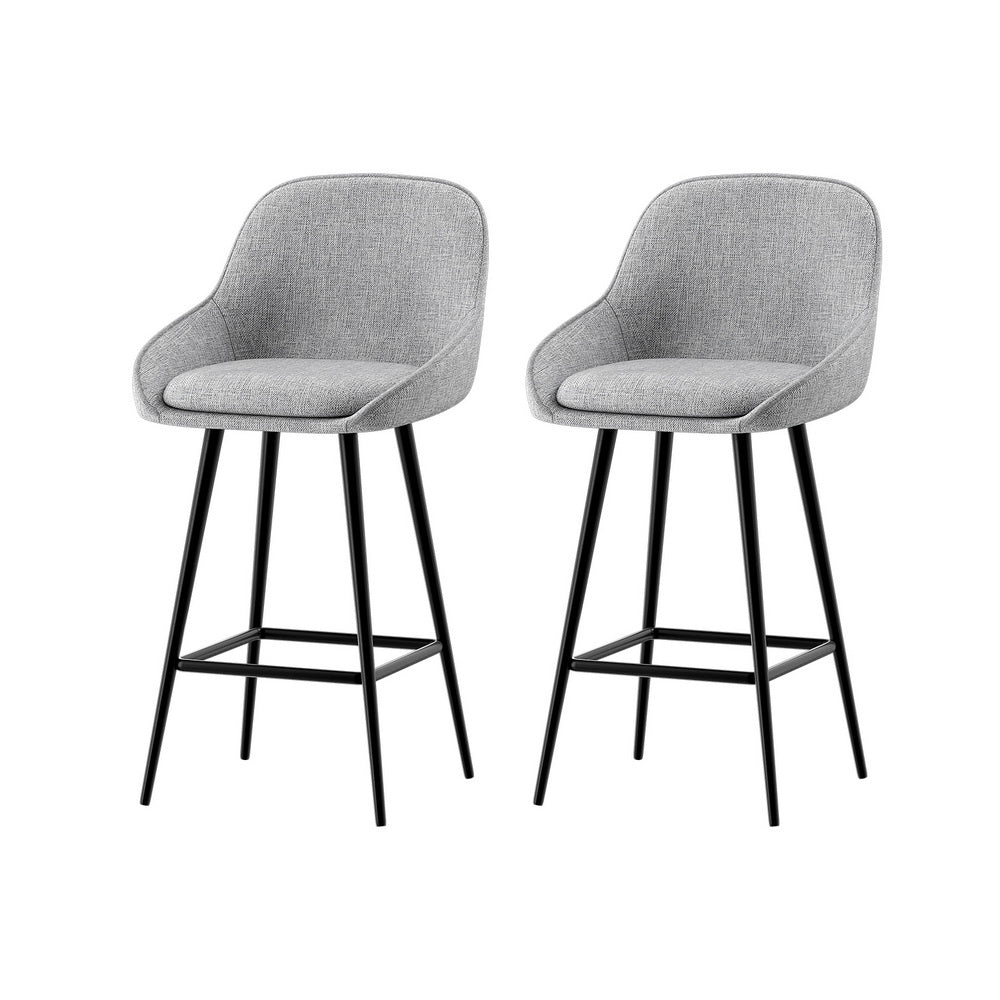 Bar Stools Upholstered Stool Counter Seat Kitchen Dining Chairs