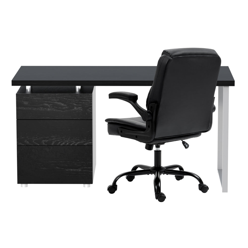 Computer Desk Executive Office Chairs Sets Black
