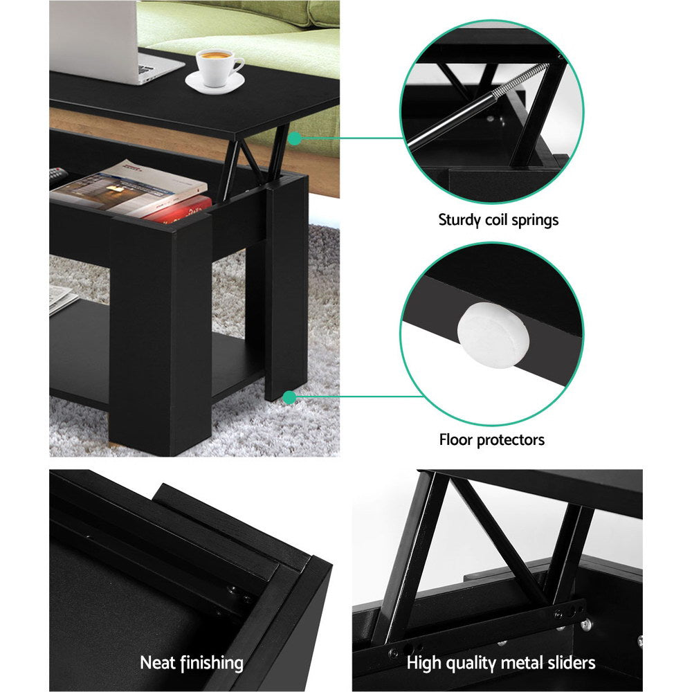 Coffee Table Lift-top Coffee Table Black
