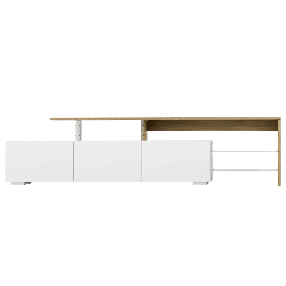 Entertainment Unit 180cm Wood White James