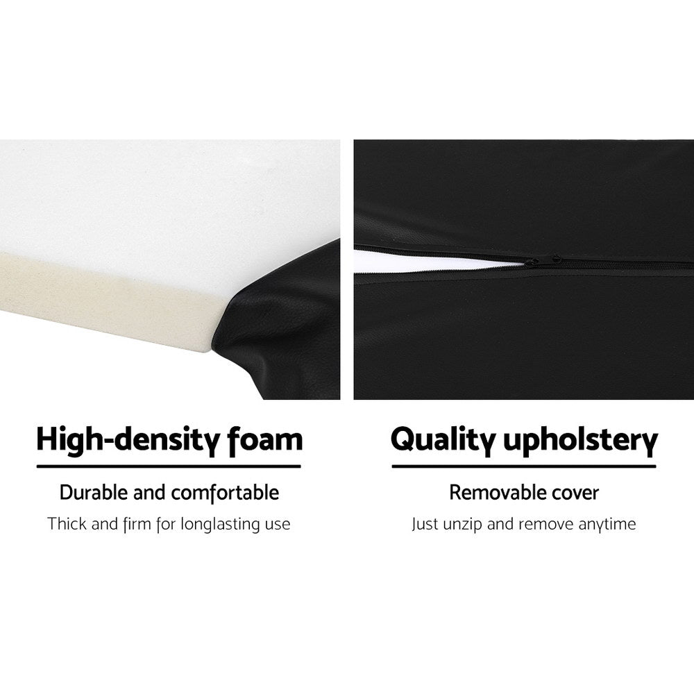 Shoe Rack Cabinet Bench 10 Cubes - Walnut