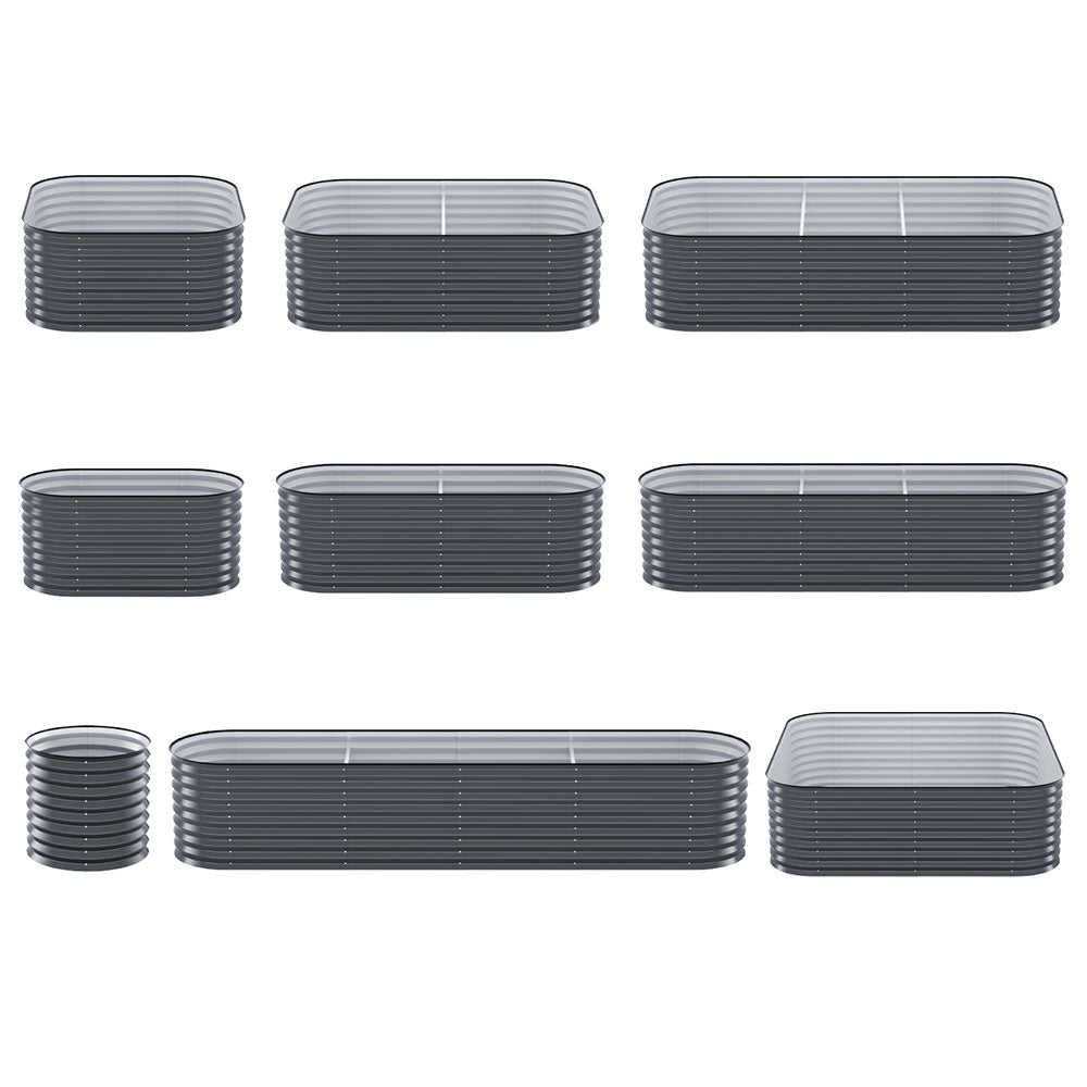 Garden Bed 9 In 1 Modular Planter Box 56CM height