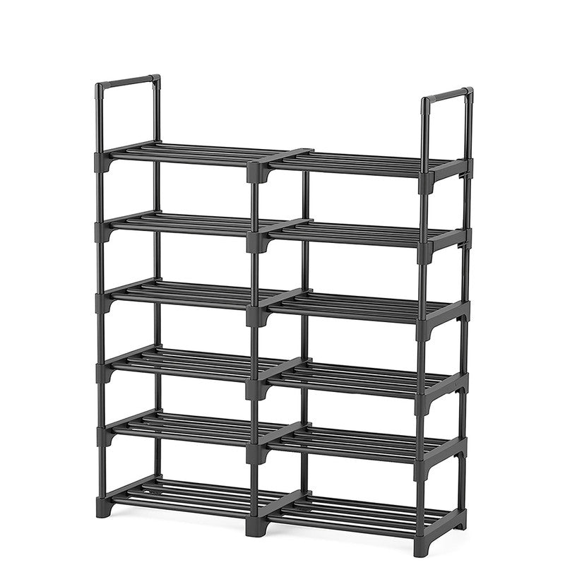 6 Tiers Shoe Rack Storage Organizer Shelf Adjustable Space Saver