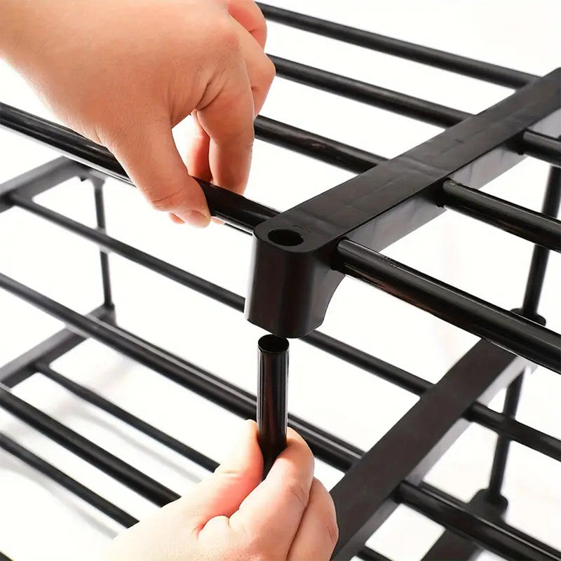 6 Tiers Shoe Rack Storage Organizer Shelf Adjustable Space Saver