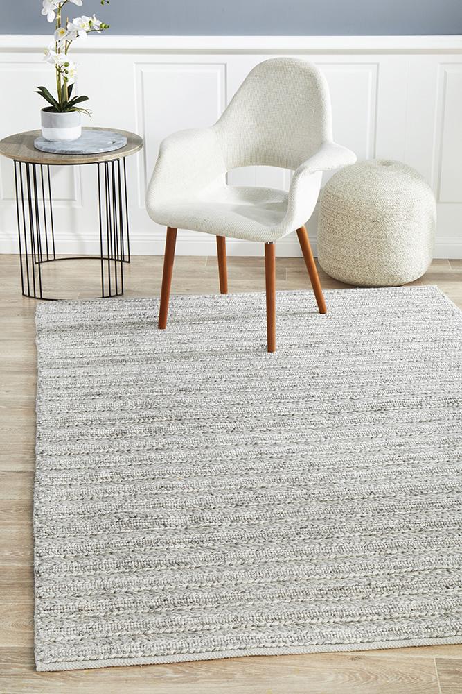 Harvest 801 Silver Rug by Rug Culture -280X190CM - RECTANGLE