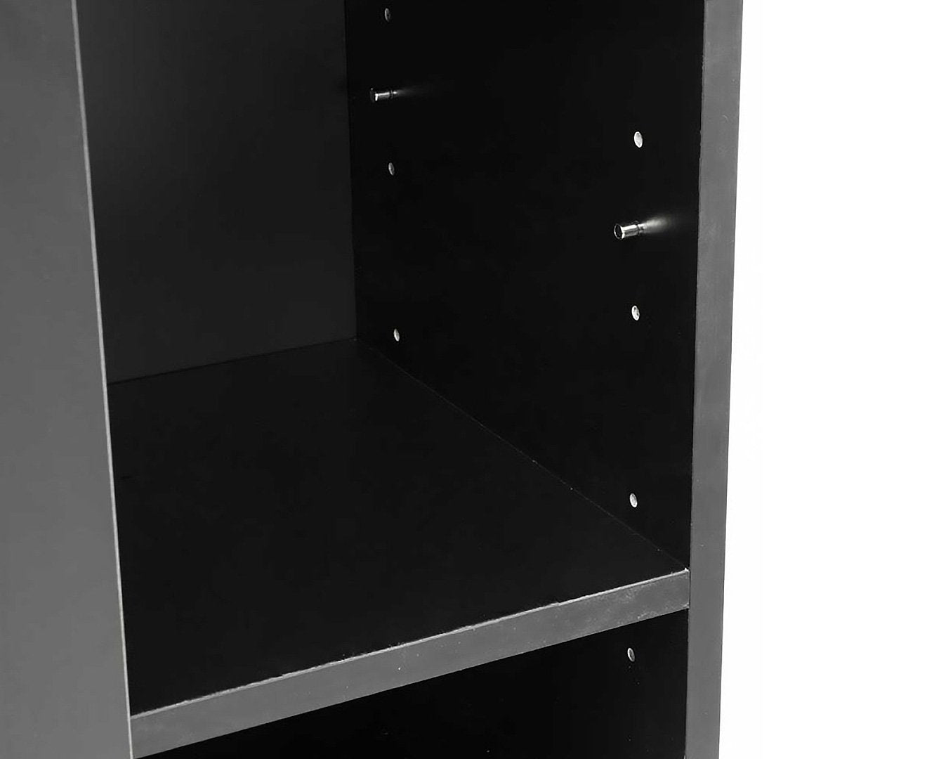21 Pairs Shoe Cabinet Rack Storage Organiser 80 x 30 x 90cm in Black