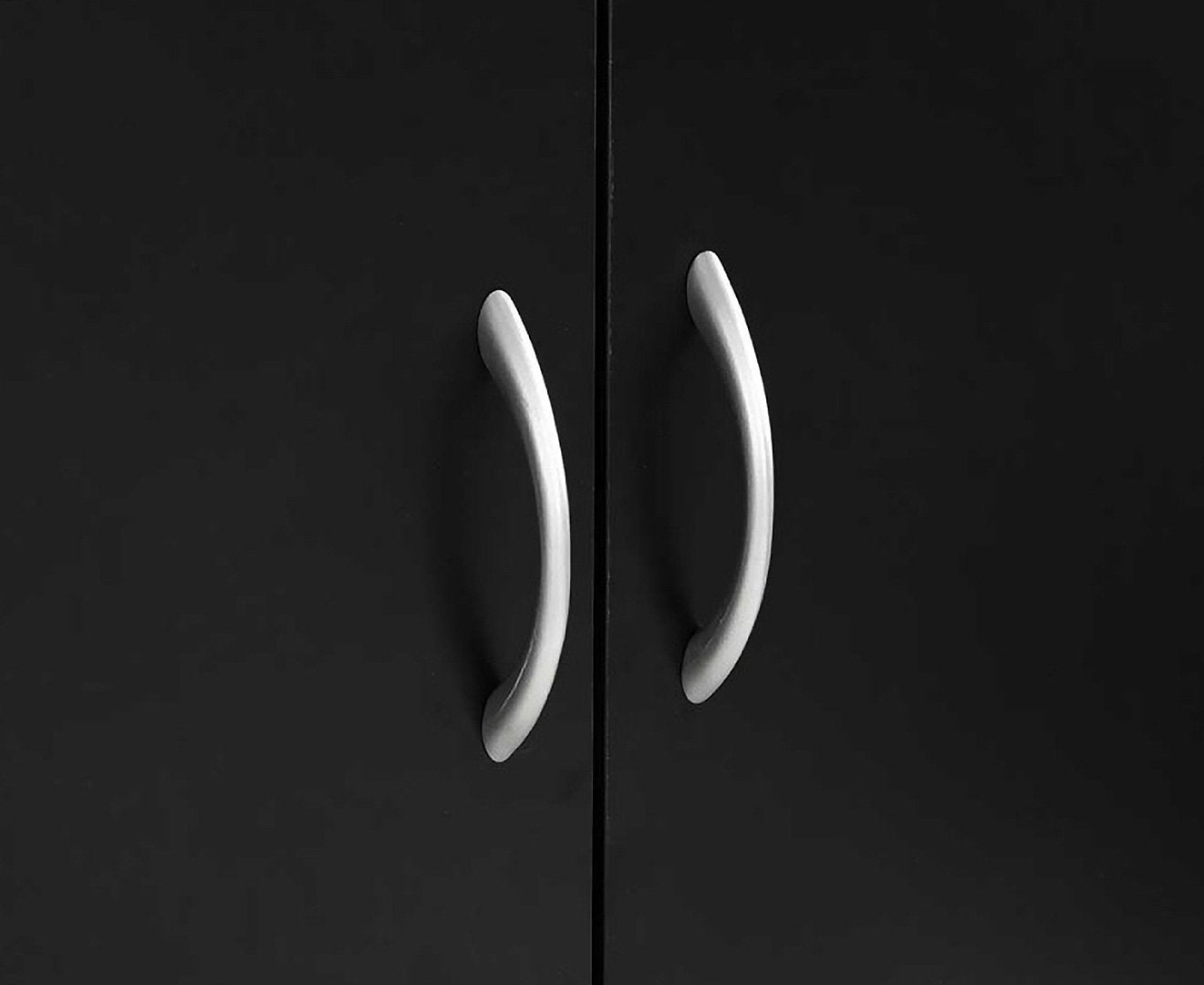 21 Pairs Shoe Cabinet Rack Storage Organiser 80 x 30 x 90cm in Black