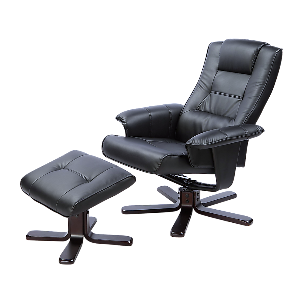 Massage Chair Recliner Ottoman Lounge Remote