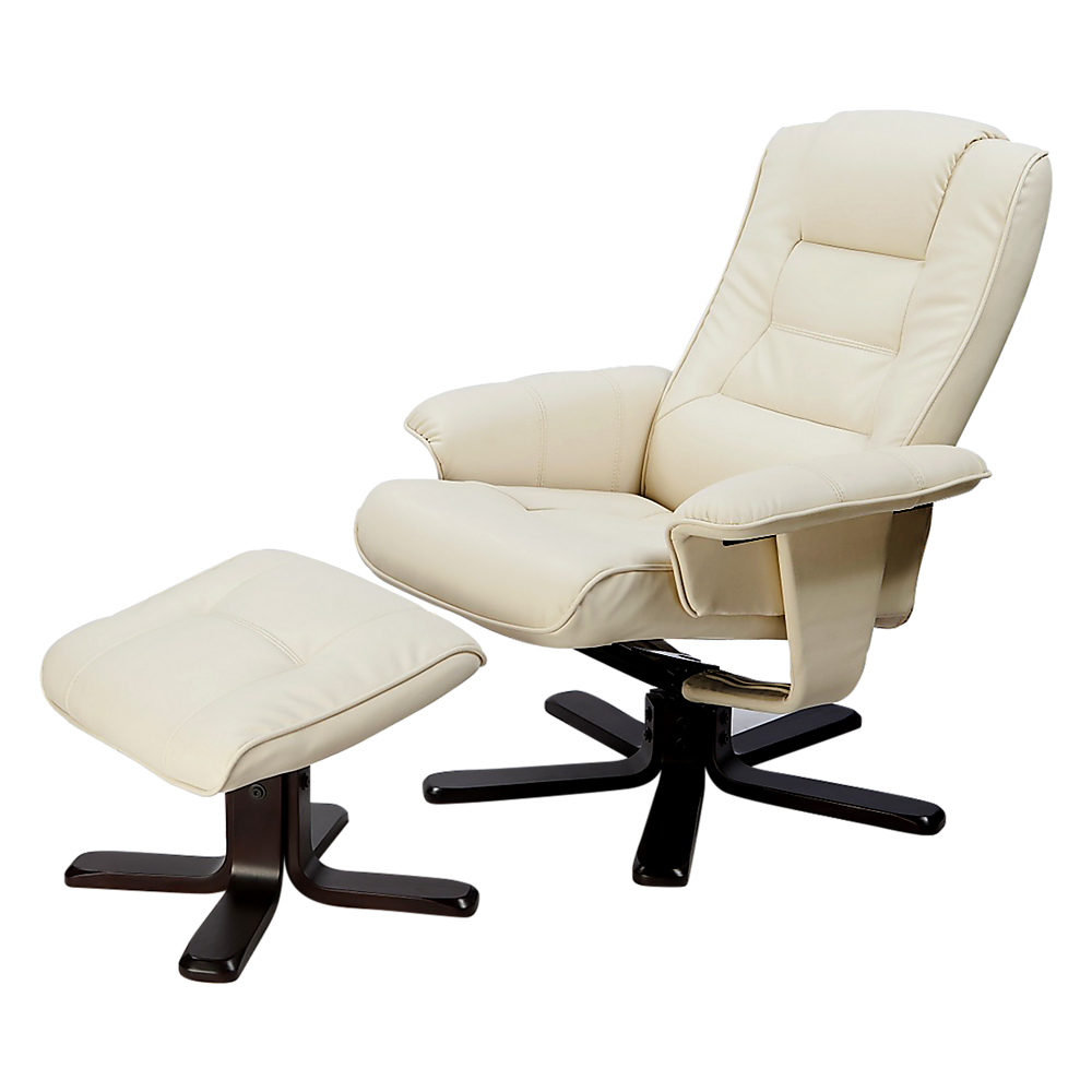 Massage Chair Recliner Ottoman Lounge Remote