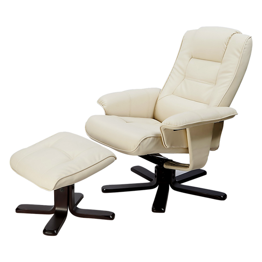 Massage Chair Recliner Ottoman Lounge Remote