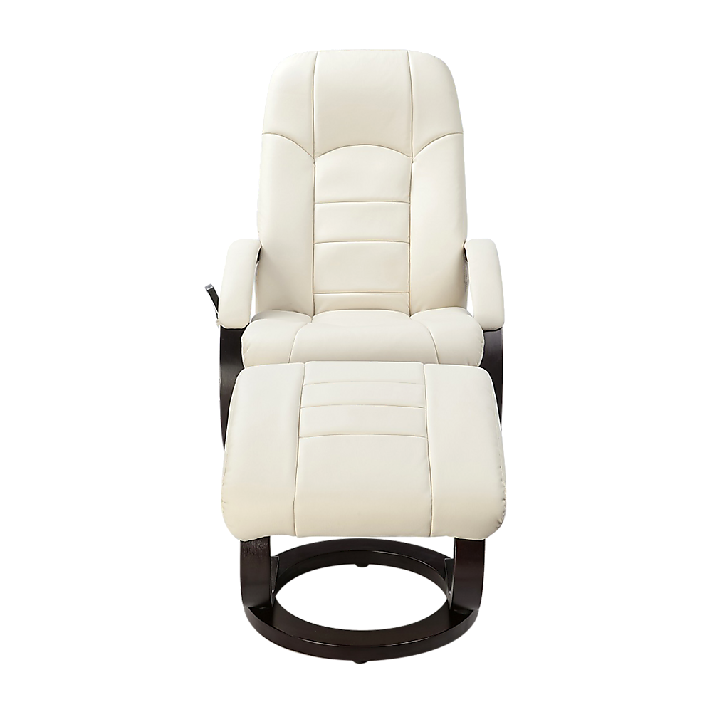 Deluxe Massage Chair Recliner Ottoman Lounge Remote