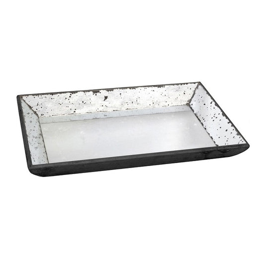 Antique Mirror Rectangular Tray 51cm