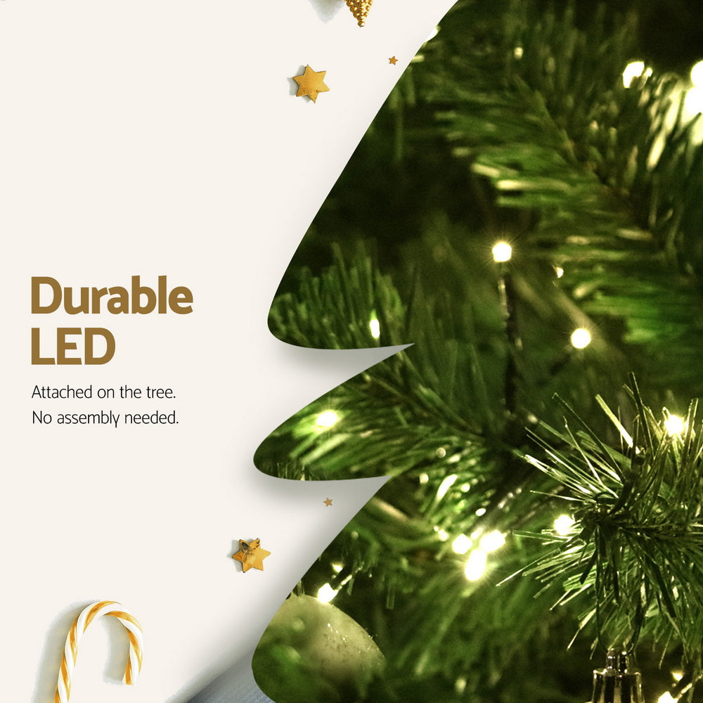 Christmas Tree 1.8m LED Xmas Tree Decorations 874 Tips