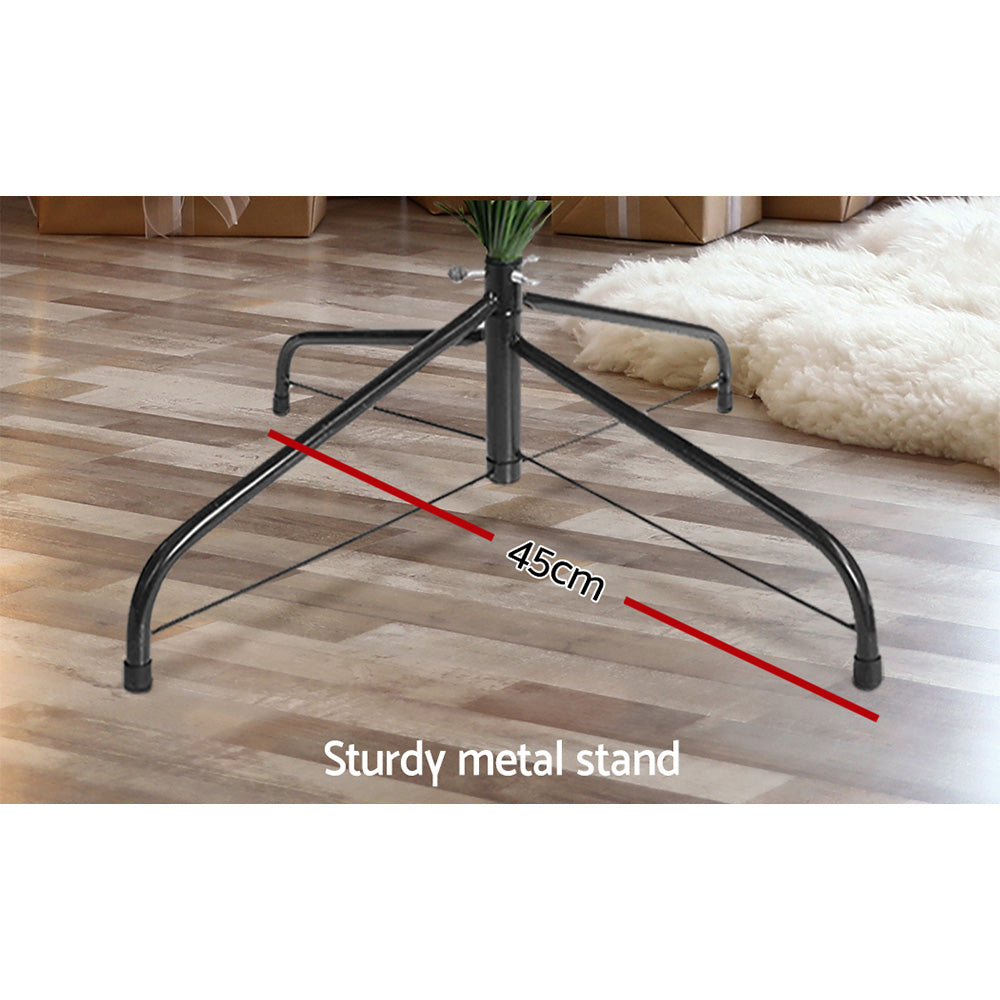 Christmas Tree 2.4M Xmas Tree Decorations 3190 LEDs 8 Light Mode